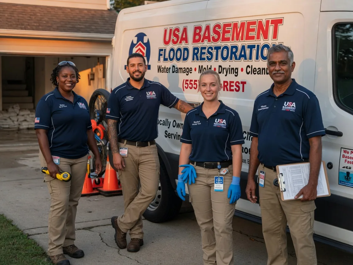 Basement Flood Cleanup company in Linton, ND