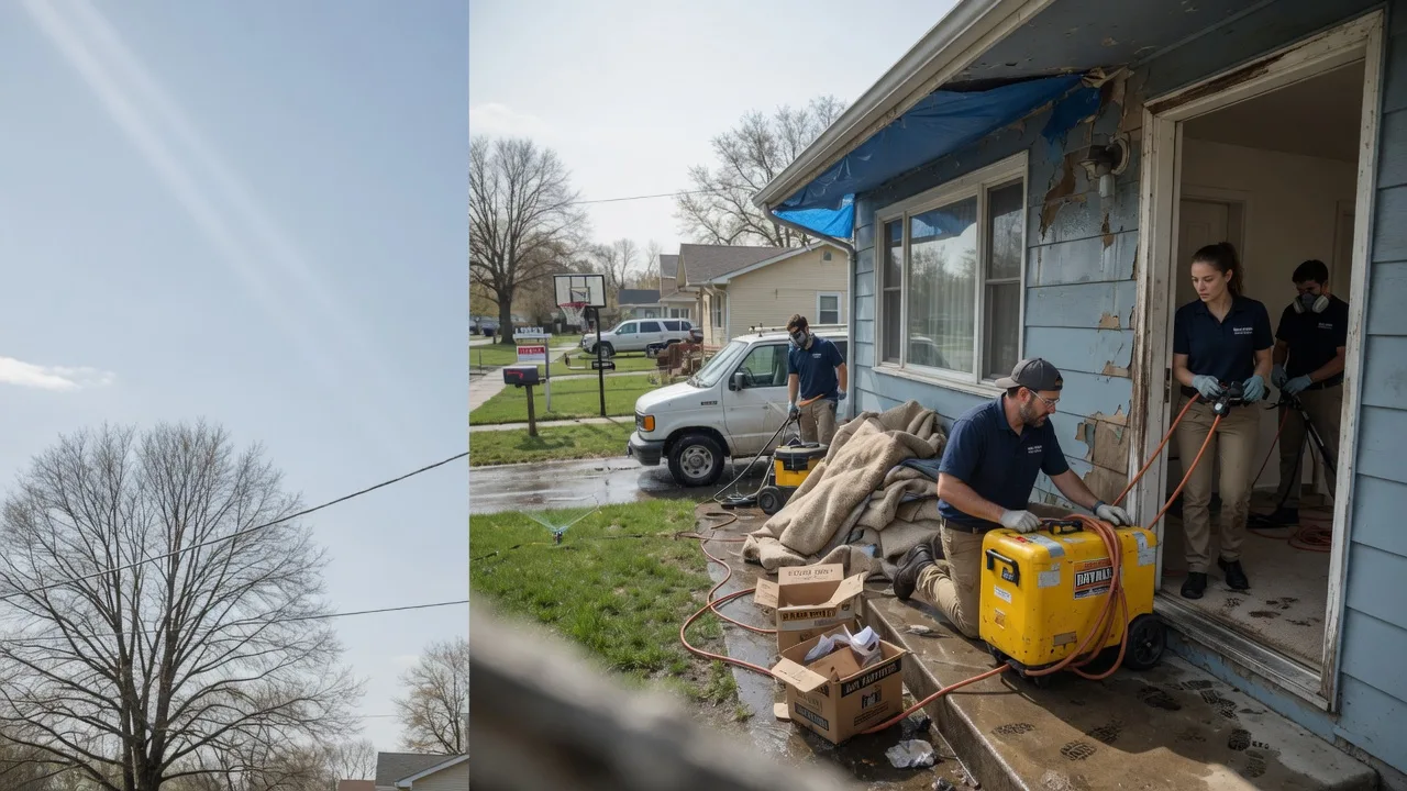 Basement Flood Cleanup in Linton, ND near me